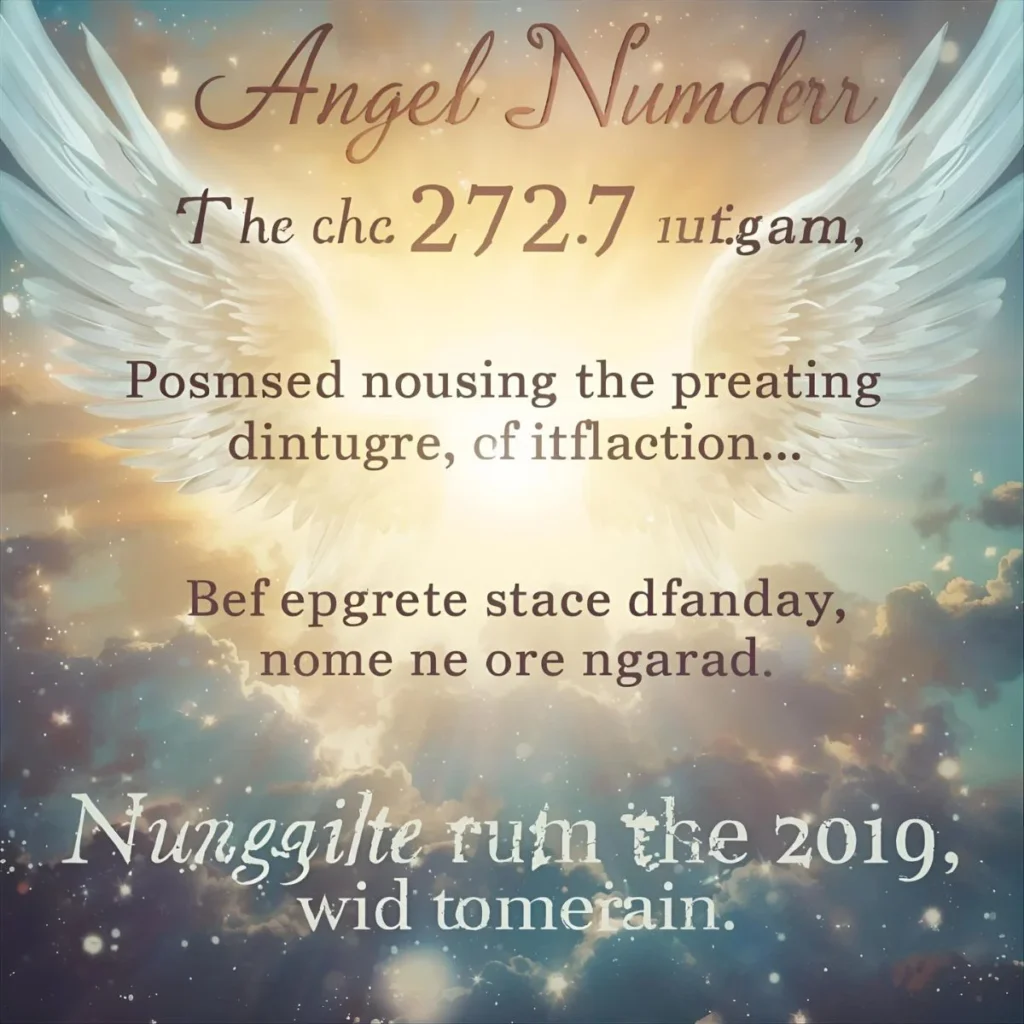 2727 Angel Number Meaning