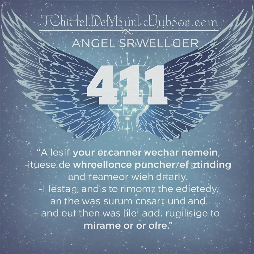 411-angel-number-meaning