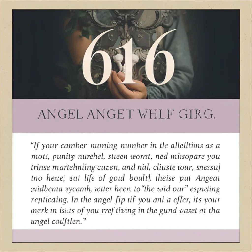 616 Angel Number Meaning
