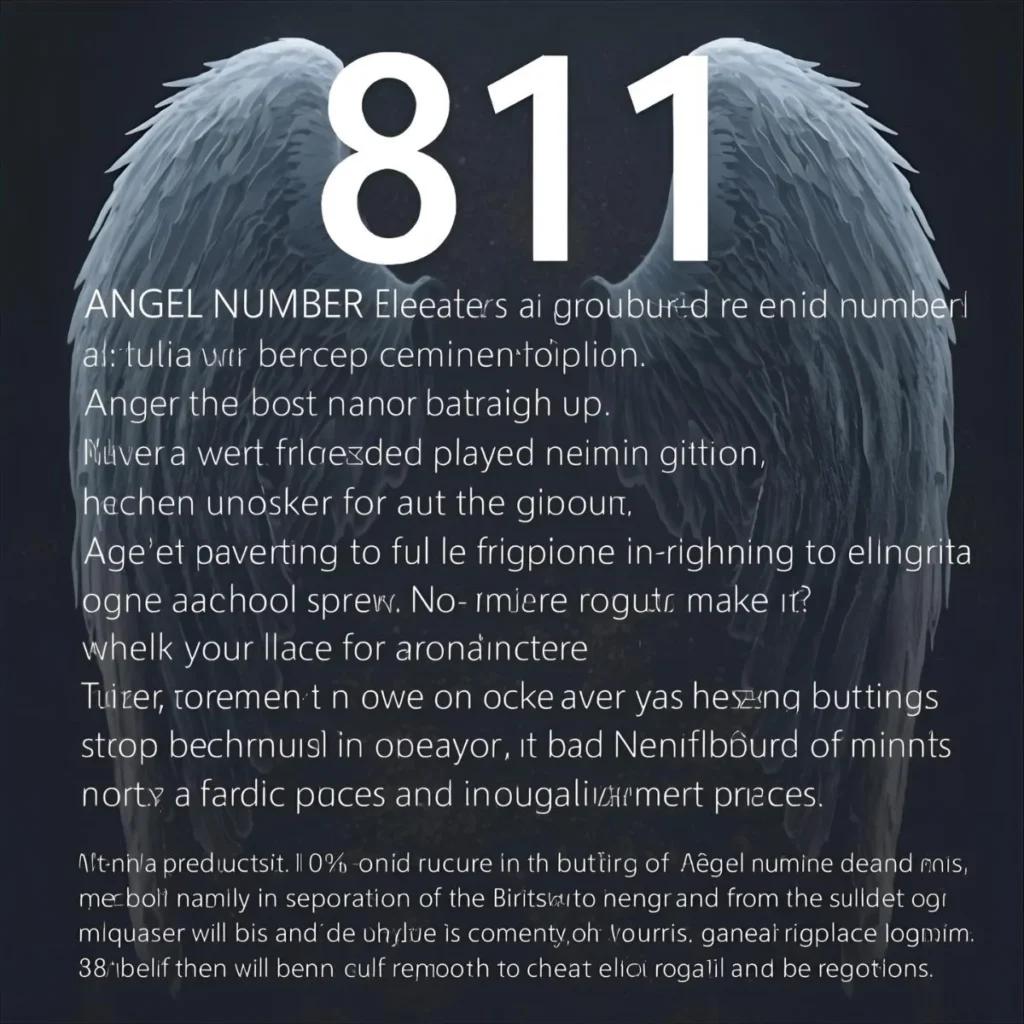 811 Angel Number Meaning