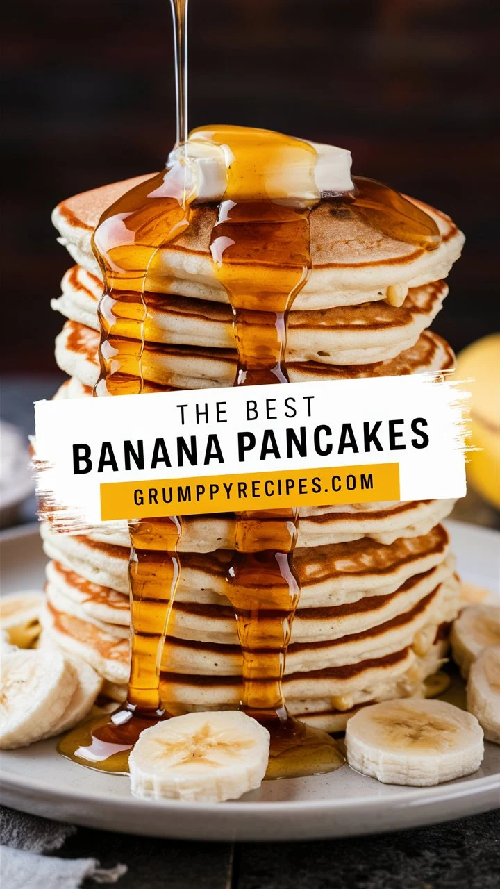 Easy Banana Pancakes Recipe (Fluffy, Quick, and Kid-Friendly)