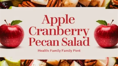 Apple Cranberry Pecan Salad Recipe