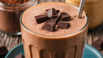 Chocolate Peanut Butter Smoothie