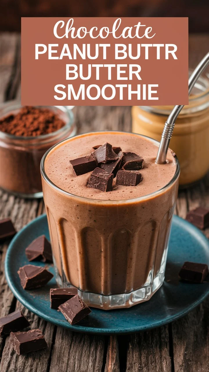 🍫 Chocolate Peanut Butter Smoothie