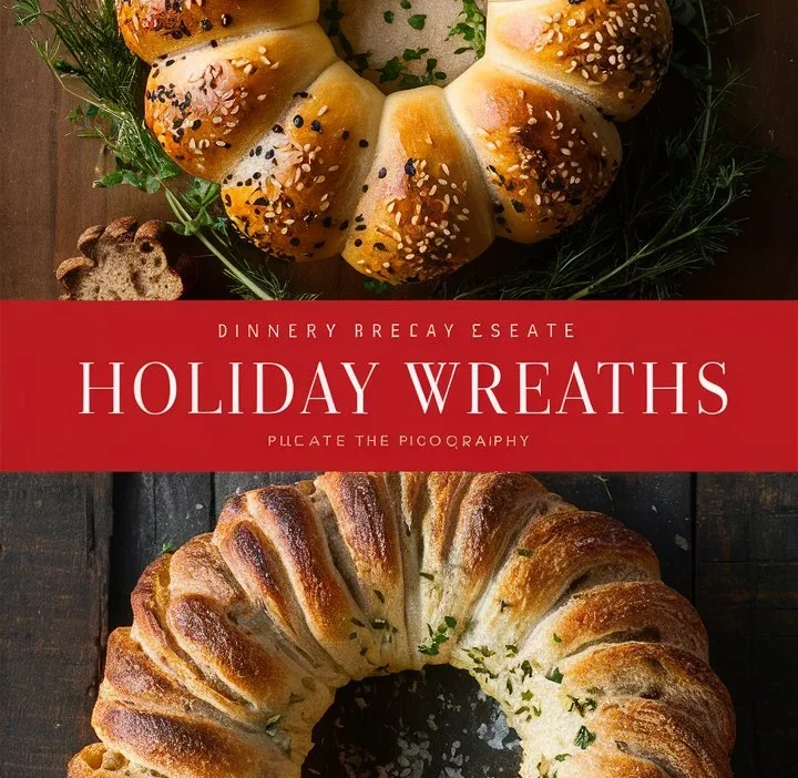 Pull-Apart Bread Wreath
