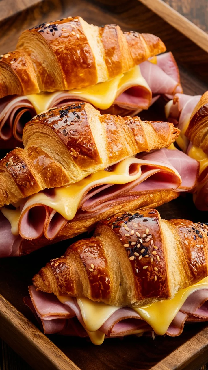 🥐 Delicious Ham and Cheese Croissant Sandwich Recipe