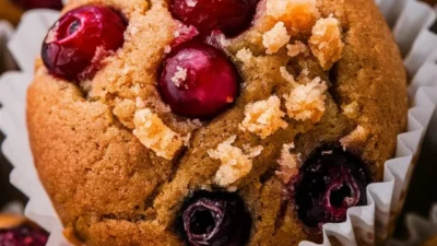 Cranberry Orange Muffins