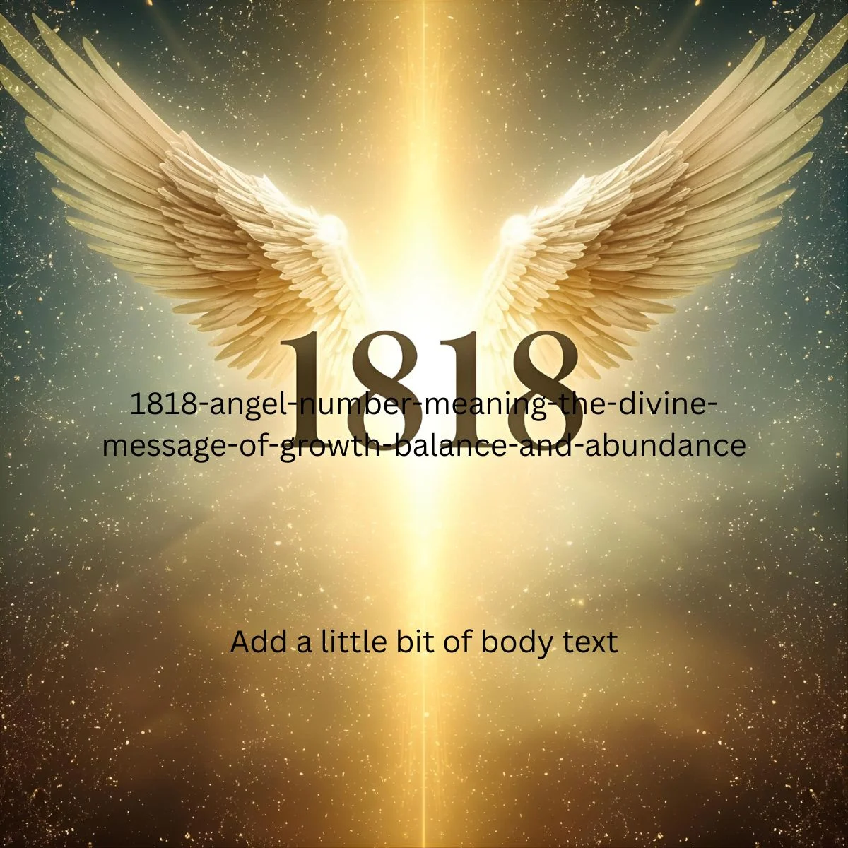 1818 Angel Number