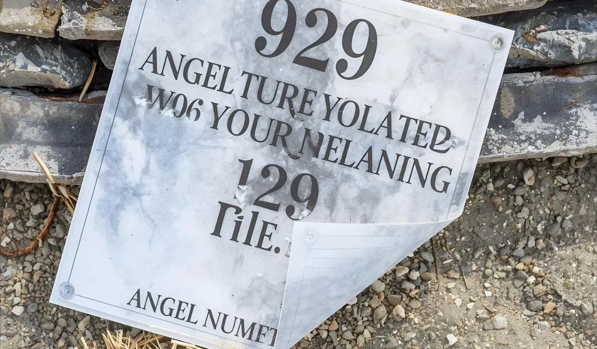 929 Angel Number Meaning
